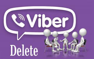 Ako odstrániť z Viber Ako odstrániť z Viber navždy